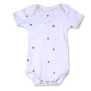 Short Sleeve Baby Bomper - Breathable Absorbent Infant Bomper